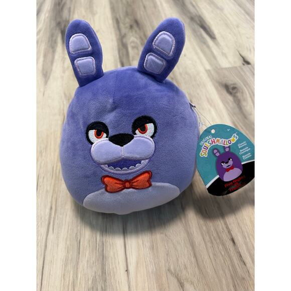 Squishmallows Five Nights at Freddys FNAF Classic Bonnie Jazwares Plush NWT - Picture 1 of 7
